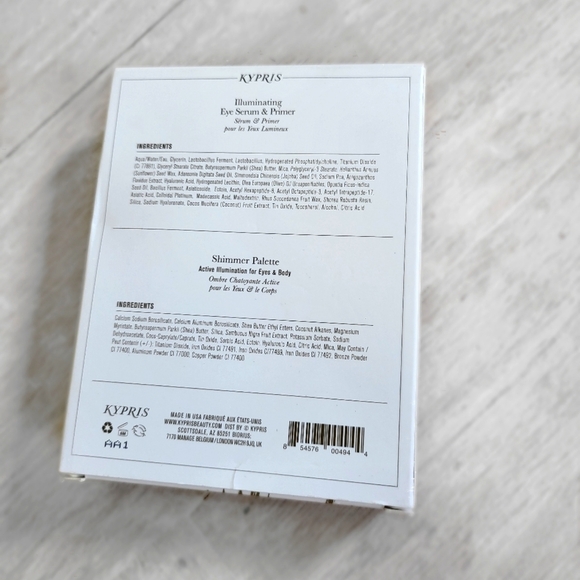 Kypris Illuminating Eye Serum & Summer Eyeshadow/Body Palette - Picture 3 of 4